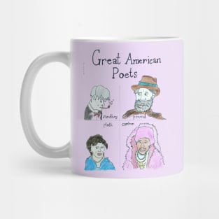 Great American Poets Mug